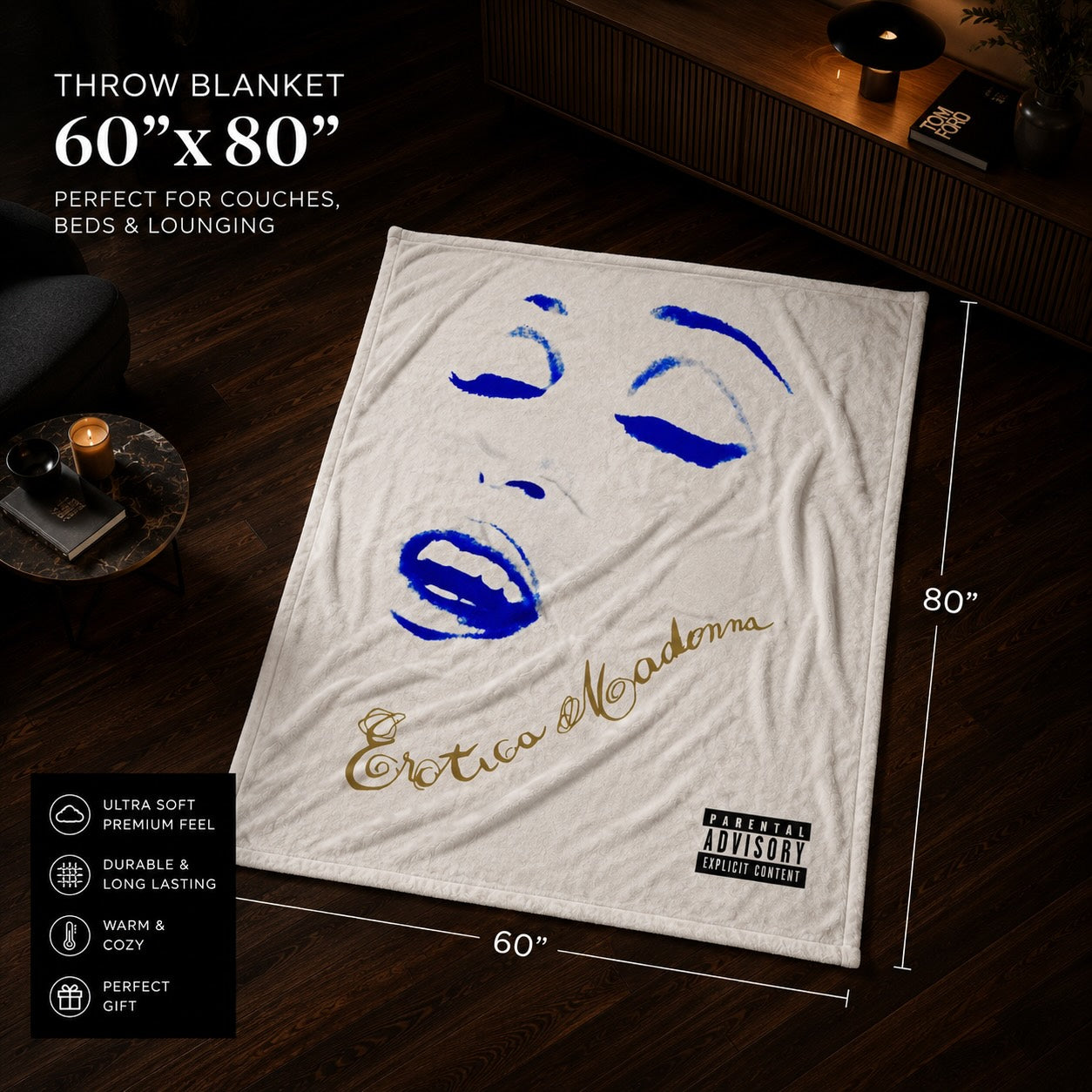 Dita's Ultrasoft Throw Blanket